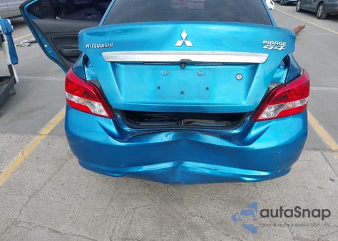 2019 Mitsubishi Mirage G4 Es z USA, uszkodzony, nr VIN ML32F3FJ8KHF01558